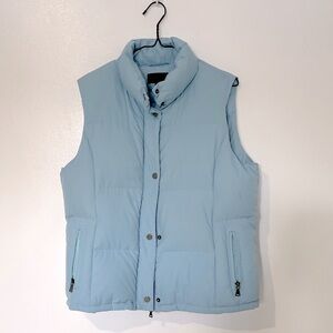 Alpine Light Blue Quilted Puffer Vest